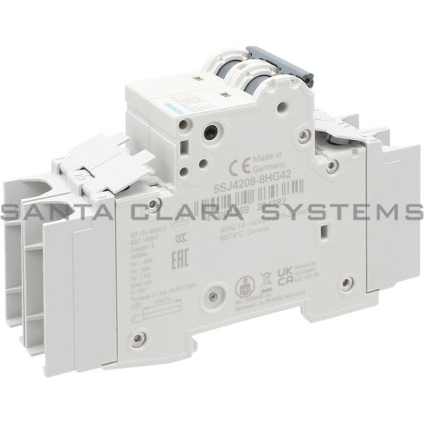 Siemens 5SJ4208-8HG42 Miniature Circuit Breaker | 5SJ4208-8HG42 Product Image
