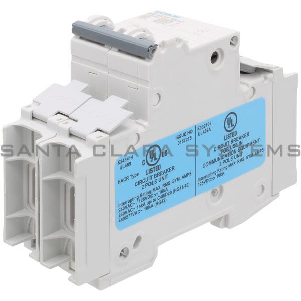 Siemens 5SJ4210-7HG41 Miniature Circuit Breaker | 5SJ4210-7HG41 Product Image
