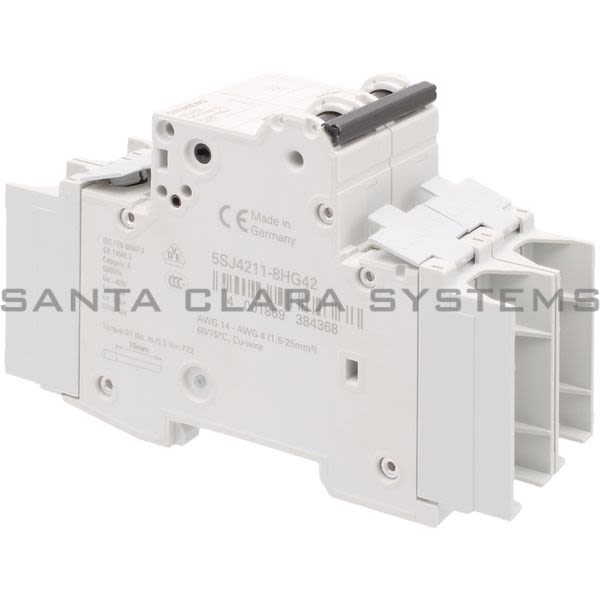 Siemens 5SJ4211-8HG42 Miniature Circuit Breaker | 5SJ4211-8HG42 Product Image