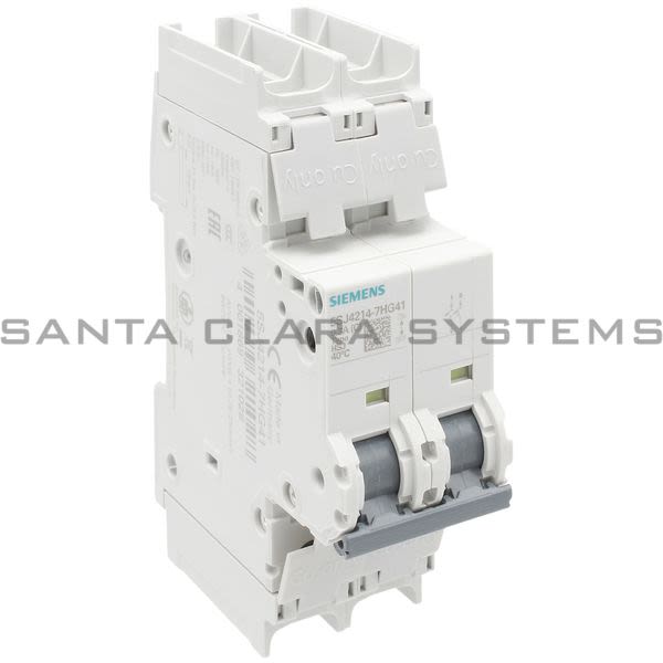 Siemens 5SJ4214-7HG41 Miniature Circuit Breaker | 5SJ4214-7HG41 Product Image
