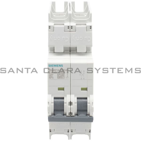 Siemens 5SJ4214-7HG41 Miniature Circuit Breaker | 5SJ4214-7HG41 Product Image