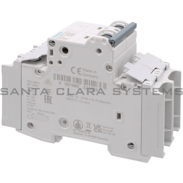 Siemens 5SJ4250-7HG41 Miniature Circuit Breaker | 5SJ4250-7HG41 Product Image