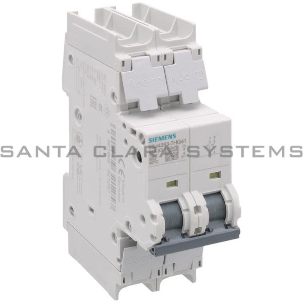 Siemens 5SJ4263-7HG41 Miniature Circuit Breaker | 5SJ4263-7HG41 Product Image