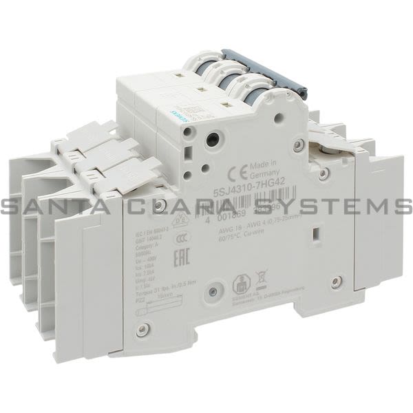Siemens 5SJ4310-7HG42 Miniature Circuit Breaker | 5SJ4310-7HG42 Product Image