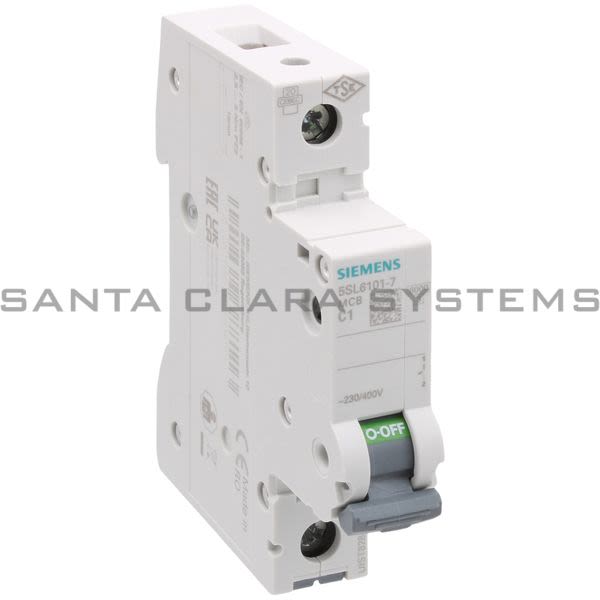 Siemens 5SL6101-7 Miniature Circuit Breaker Product Image