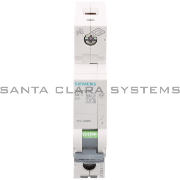 Siemens 5SL6104-7 Miniature Circuit Breaker Product Image