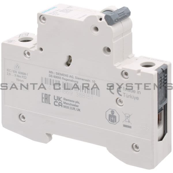 Siemens 5SL6104-7 Miniature Circuit Breaker Product Image