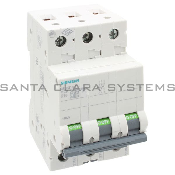 Siemens 5SL6316-7 Circuit Breaker | 5SL6316-7 Product Image