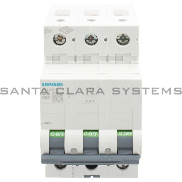 Siemens 5SL6363-7 Circuit Breaker | 5SL6363-7 Product Image