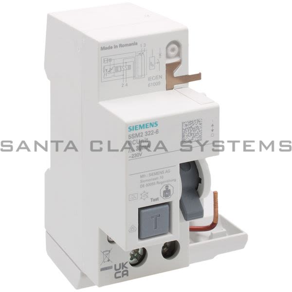 Siemens 5SM2322-6 Residual Current Module Product Image