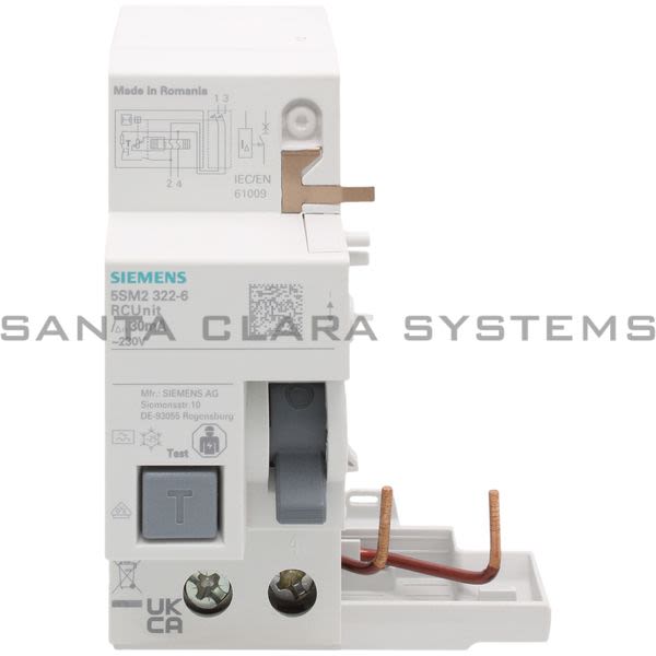 Siemens 5SM2322-6 Residual Current Module Product Image