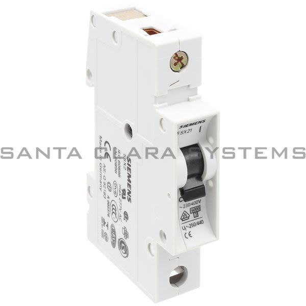 Siemens 5SX2102-7 Circuit Breaker Product Image