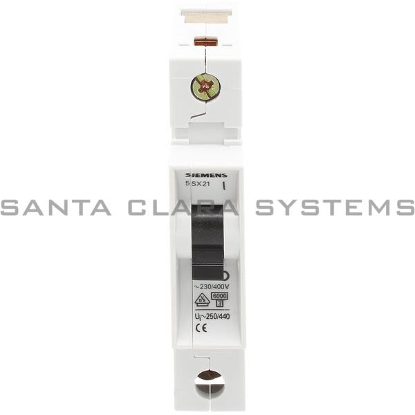Siemens 5SX2102-7 Circuit Breaker Product Image