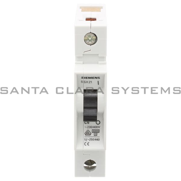 Siemens 5SX2106-7 Circuit Breaker Product Image