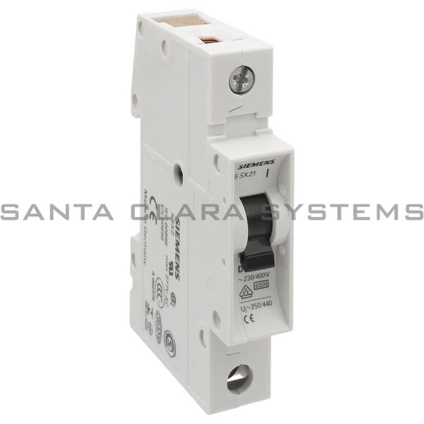 Siemens 5SX2116-8 Circuit Breaker Product Image