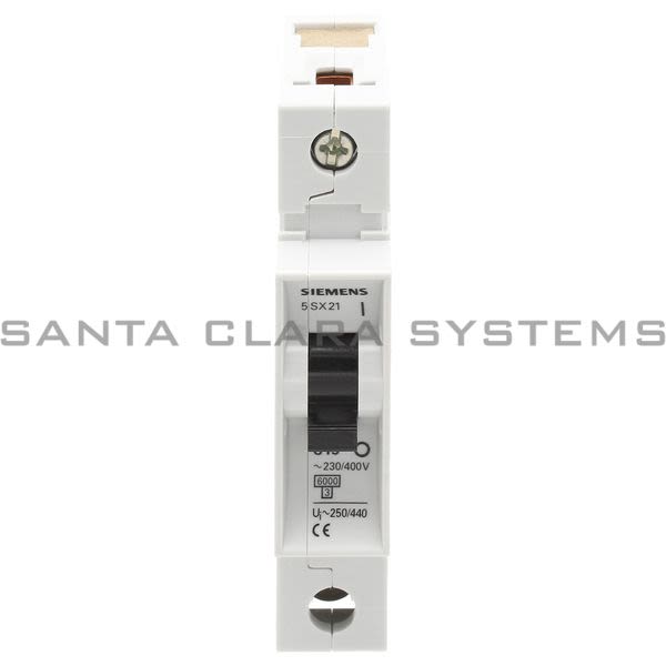 Siemens 5SX2118-7 Circuit Breaker Product Image