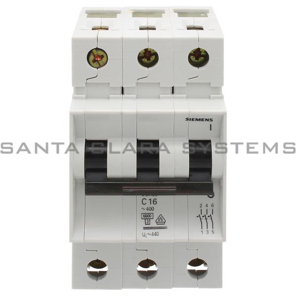 Siemens 5SX2316-7 Circuit Breaker | 16A Product Image