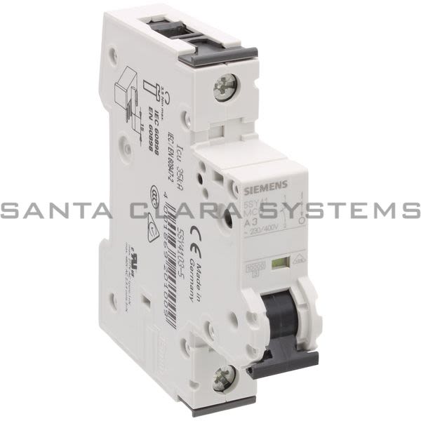 Siemens 5SY4103-5 Circuit Breaker Product Image