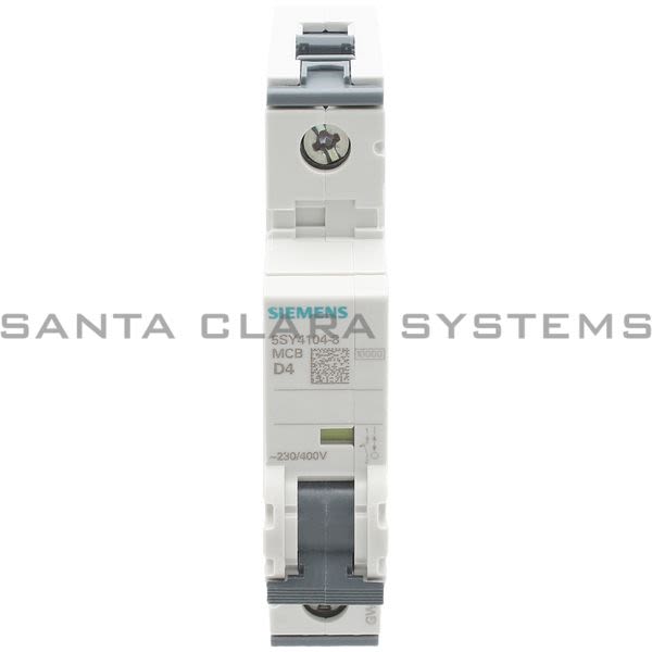 Siemens 5SY4104-8 Circuit Breaker Product Image