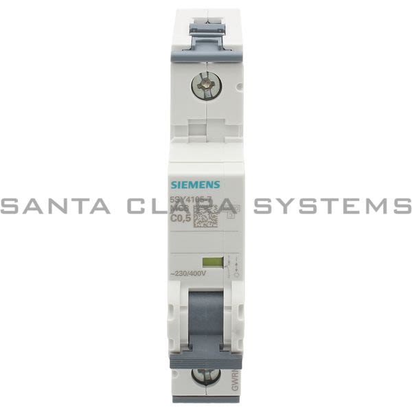 Siemens 5SY4105-7 Supplementary Protector | 5SY4105-7 Product Image