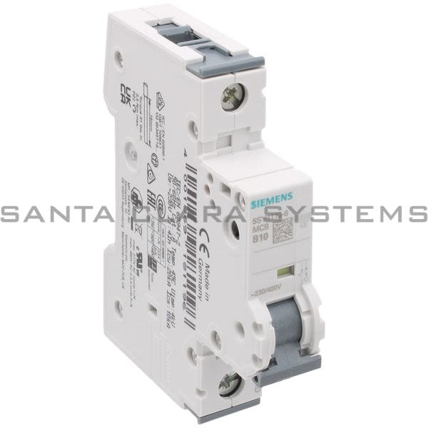 Siemens 5SY4110-6 Circuit Breaker Product Image