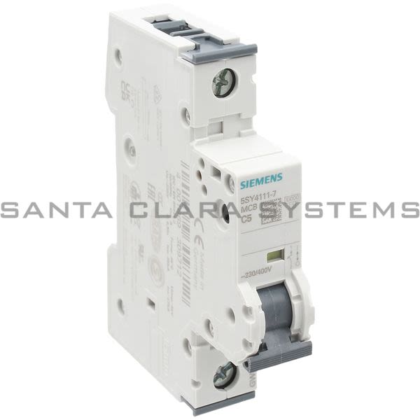 Siemens 5SY4111-7 Supplementary Protector | 5SY4111-7 Product Image