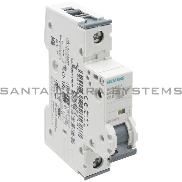 Siemens 5SY4113-7 Supplementary Protector | 5SY4113-7 Product Image