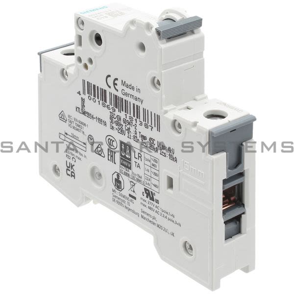 Siemens 5SY4113-7 Supplementary Protector | 5SY4113-7 Product Image