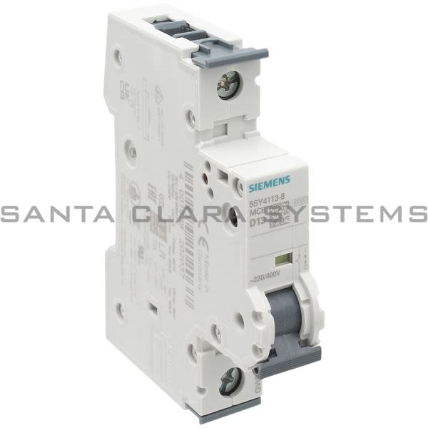 Siemens 5SY4113-8 Circuit Breaker Product Image