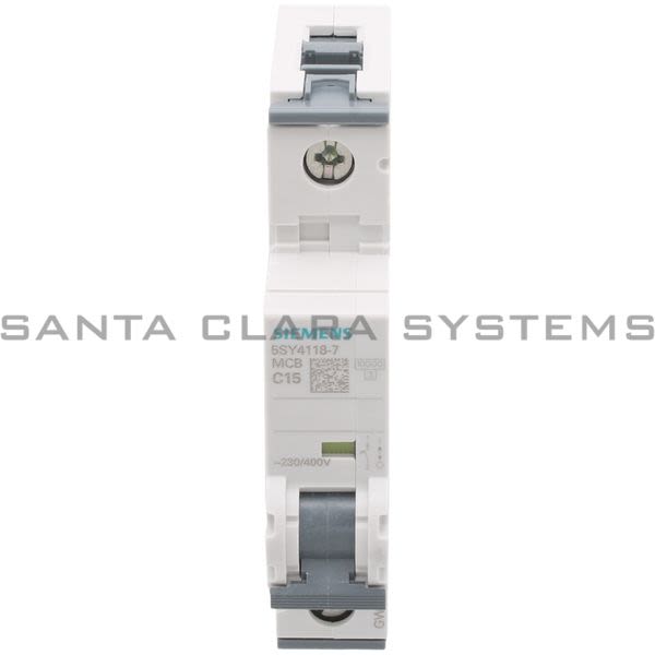 Siemens 5SY4118-7 Supplementary Protector | 5SY4118-7 Product Image