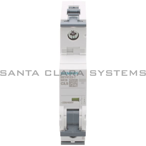 Siemens 5SY4123-7 Circuit Breaker Product Image