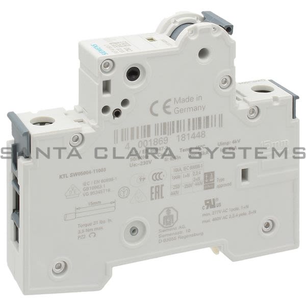 Siemens 5SY4150-7 Supplementary Protector | 5SY4150-7 Product Image