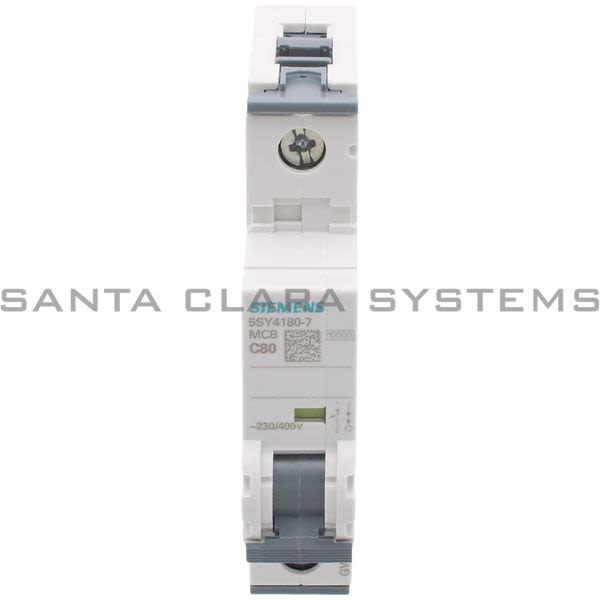 Siemens 5SY4180-7 Circuit Breaker Product Image