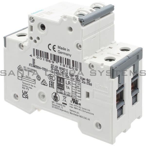 Siemens 5SY4202-7 Supplementary Protector Product Image