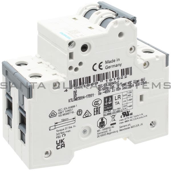 Siemens 5SY4206-7 Supplementary Protector Product Image