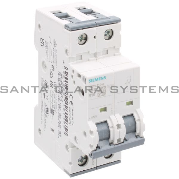 Siemens 5SY4210-6 Circuit Breaker Product Image