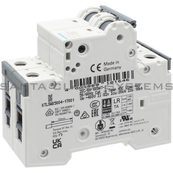 Siemens 5SY4210-7 Supplementary Protector Product Image