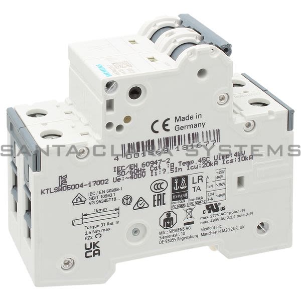 Siemens 5SY4220-7 Supplementary Protector Product Image
