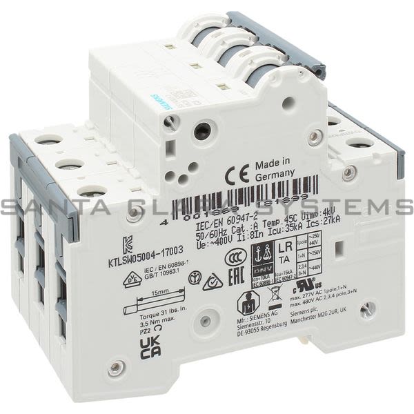 Siemens 5SY4303-7 Supplementary Protector Product Image