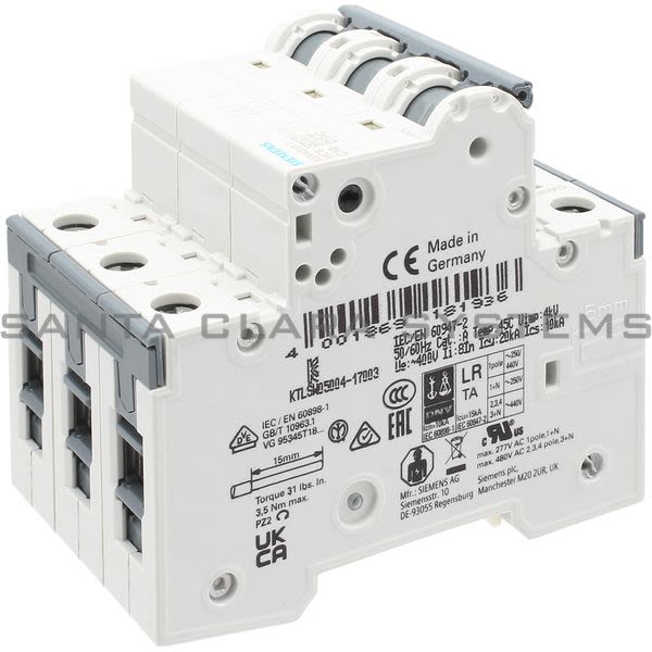 Siemens 5SY4310-7 Supplementary Protector Product Image