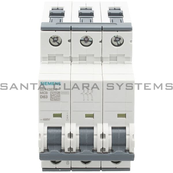 Siemens 5SY4363-8 Circuit Breaker Product Image