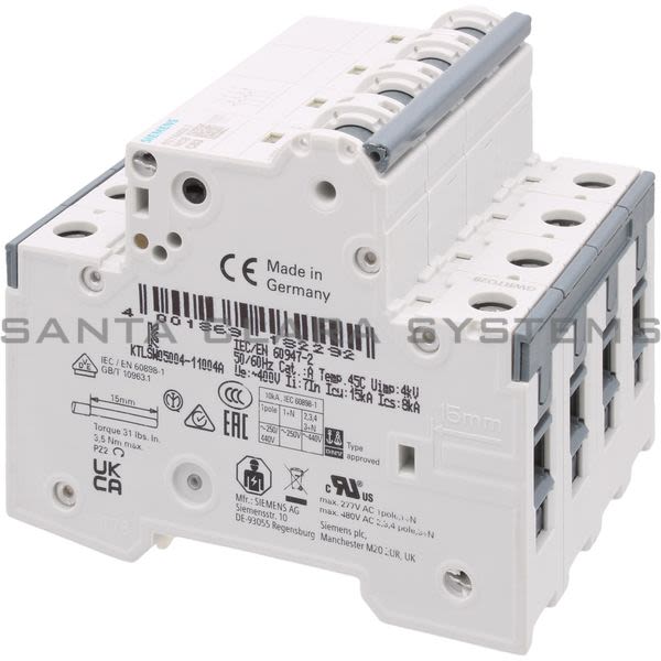 Siemens 5SY4463-7 Circuit Breaker Product Image