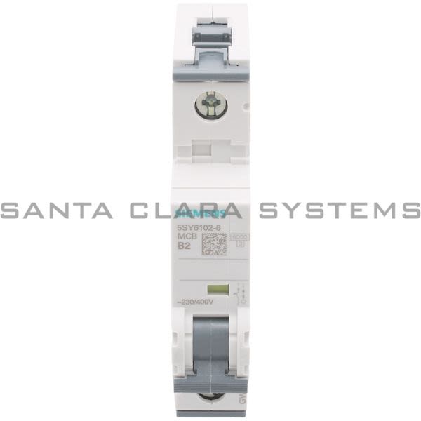 Siemens 5SY6102-6 Circuit Breaker Product Image