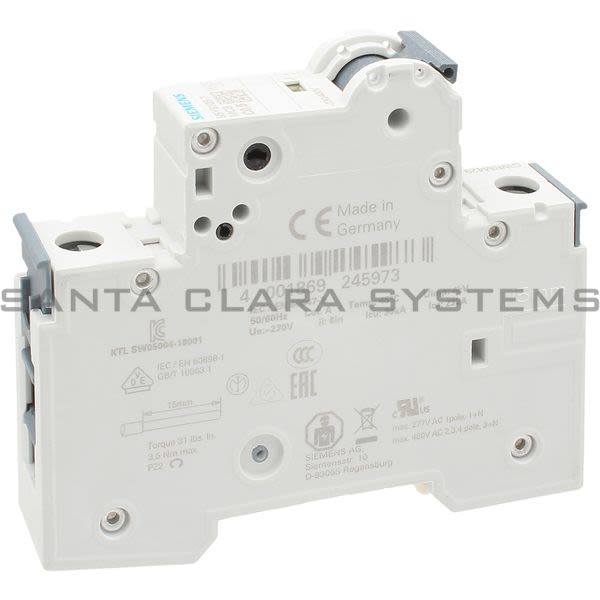 Siemens 5SY6105-7 Circuit Breaker | 5SY6105-7 Product Image