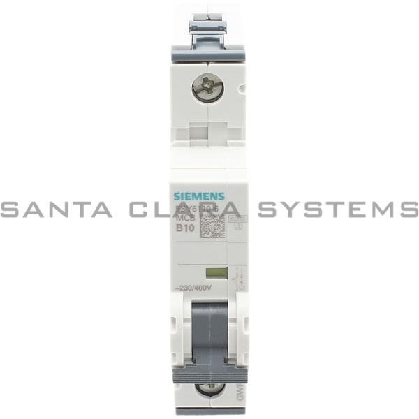Siemens 5SY6110-6 Circuit Breaker Product Image