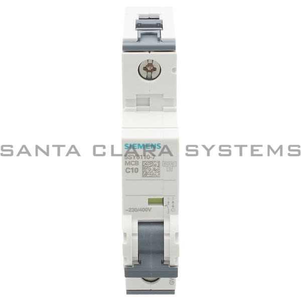 Siemens 5SY6110-7 Circuit Breaker | 5SY6110-7 Product Image