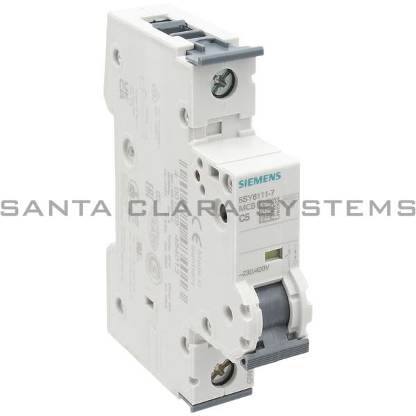 Siemens 5SY6111-7 Circuit Breaker Product Image