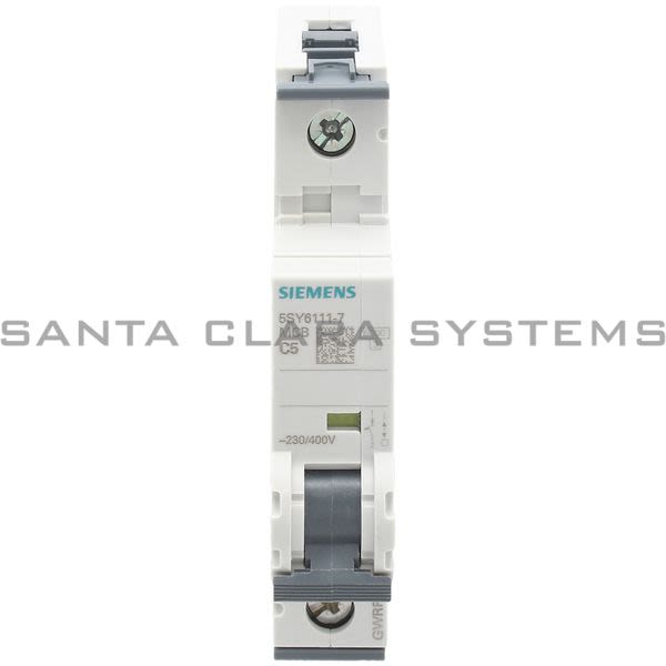 Siemens 5SY6111-7 Circuit Breaker Product Image