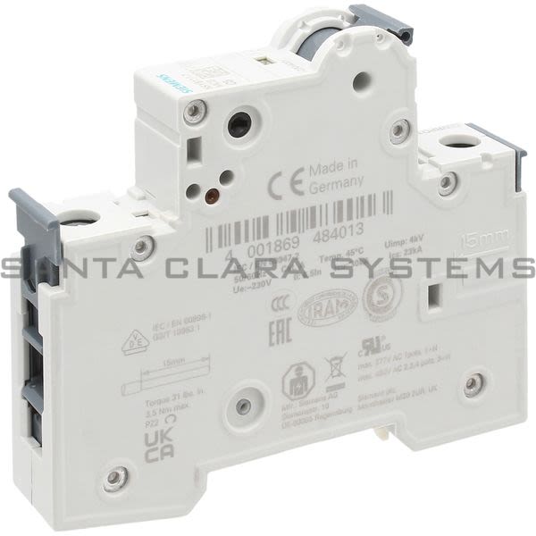Siemens 5SY6111-7 Circuit Breaker Product Image