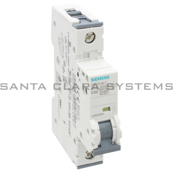 Siemens 5SY6140-7 Circuit Breaker | 5SY6140-7 Product Image